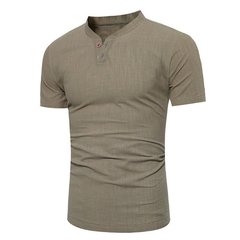Casual Buttoned T-Shirt