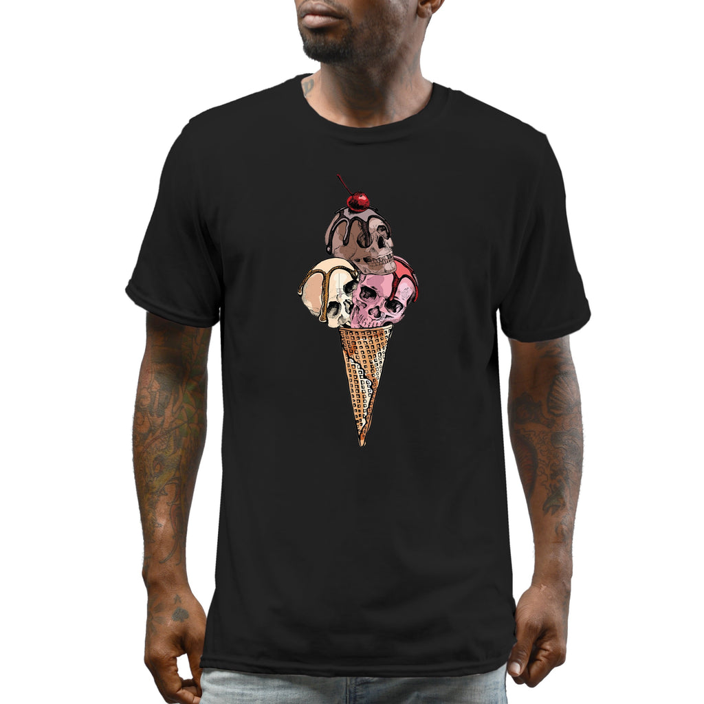 Ice Cream Skull T-Shirt
