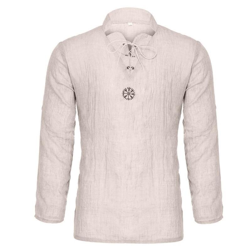 Classic Fit Linen Blend Shirt