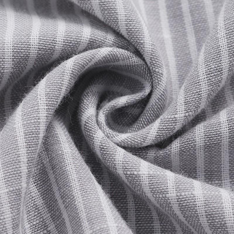 Striped Linen-Blend Shirt