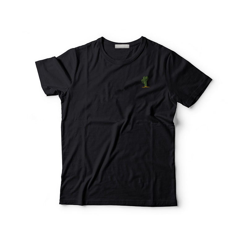 Cactus Embroidered T-Shirt