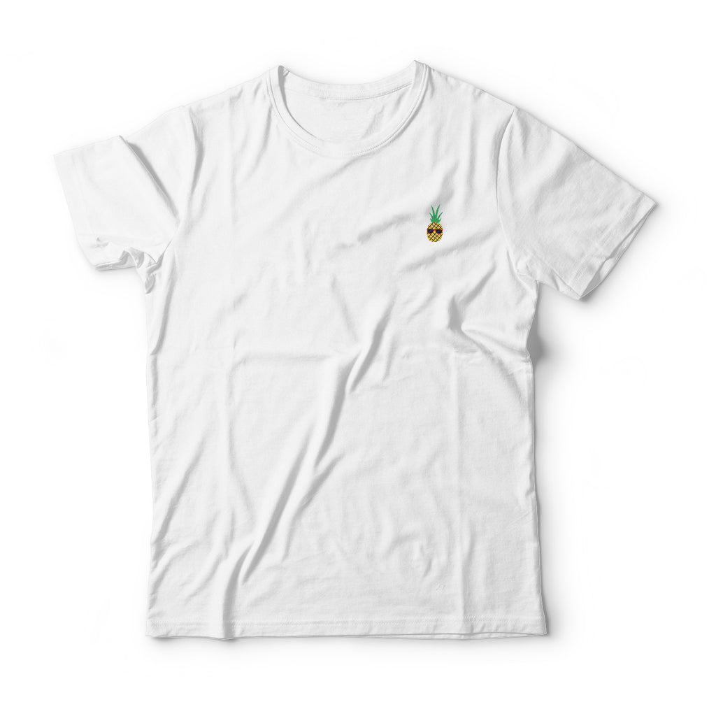 Pineapple Embroidered T-Shirt