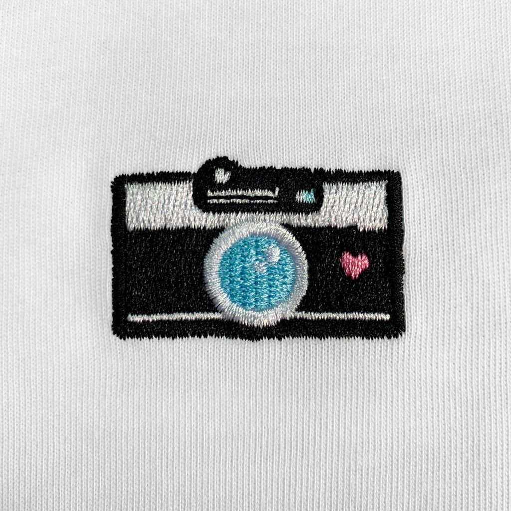 Camera Embroidered T-Shirt