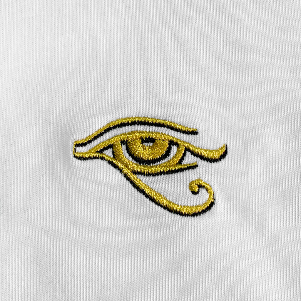 Eye Of Horus Embroidered T-Shirt