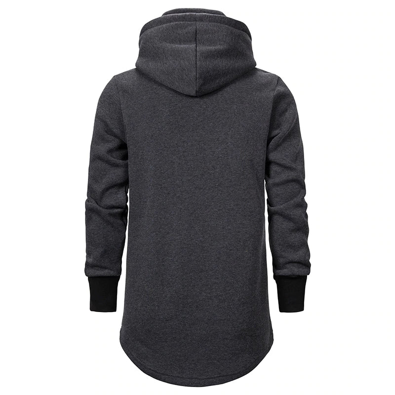 Casual High Collar Hoodie