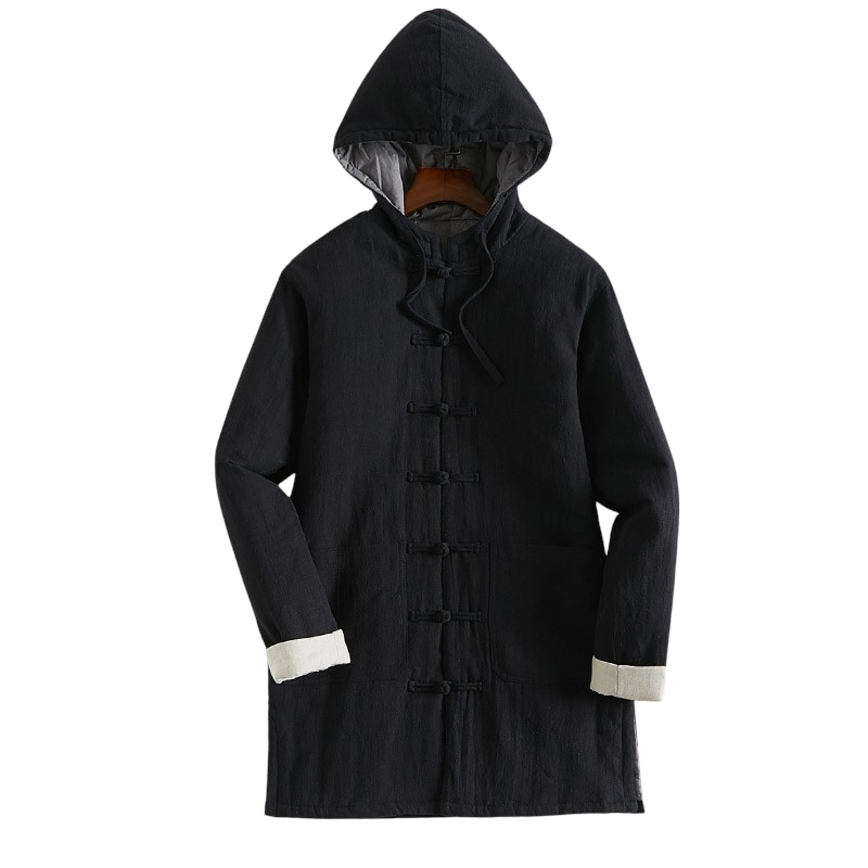 Retro Hooded Coat