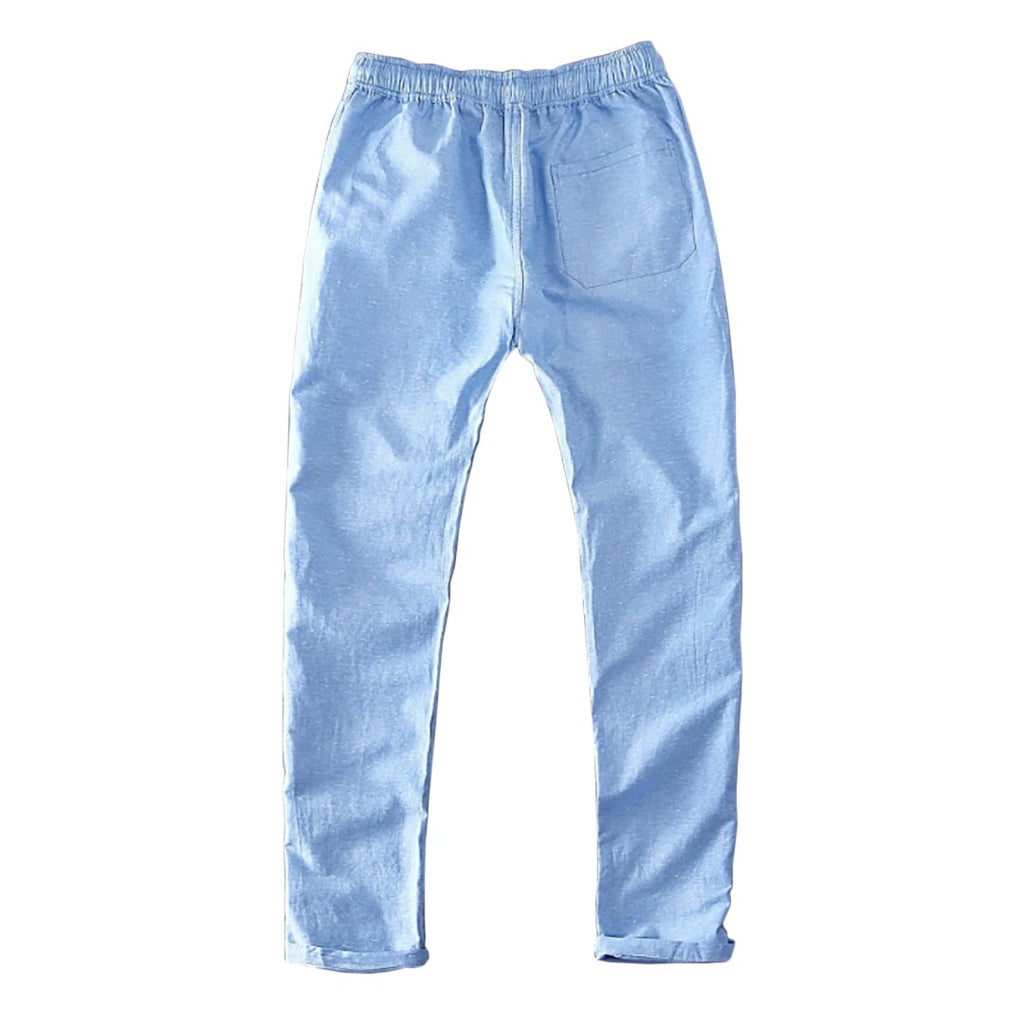 Breathable Linen Blend Pants