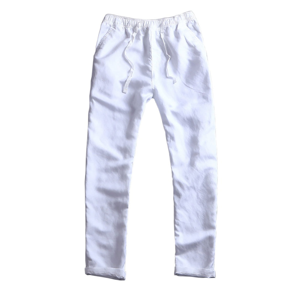 Breathable Linen Blend Pants