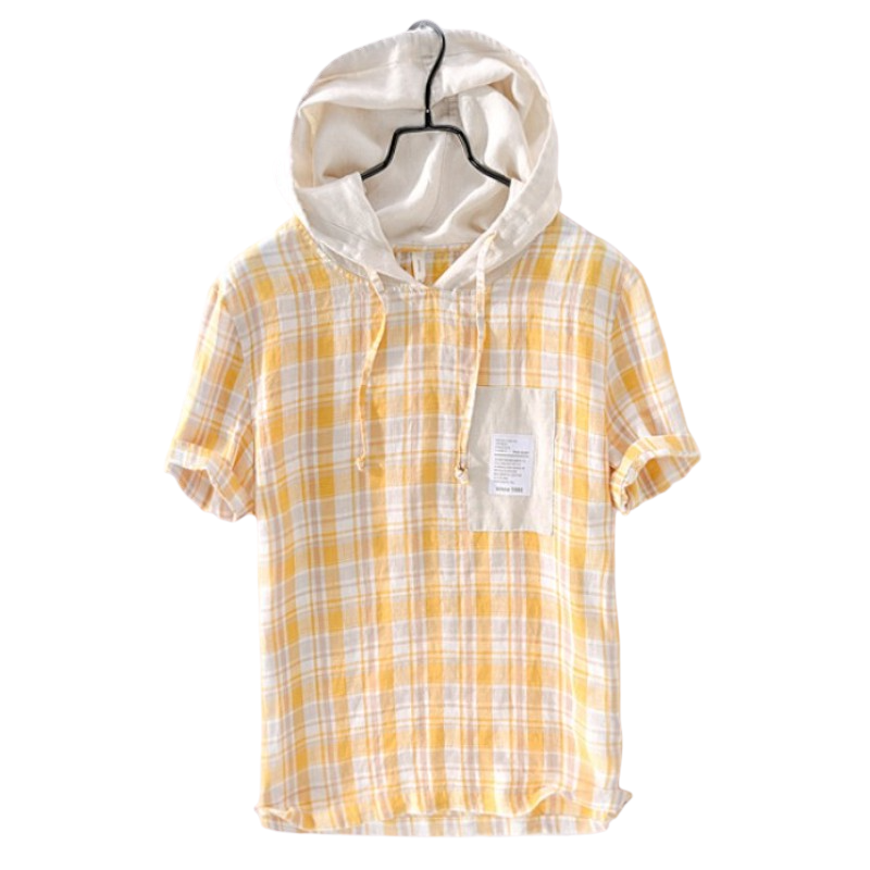 Donovan Hooded Short Sleeve Shirt