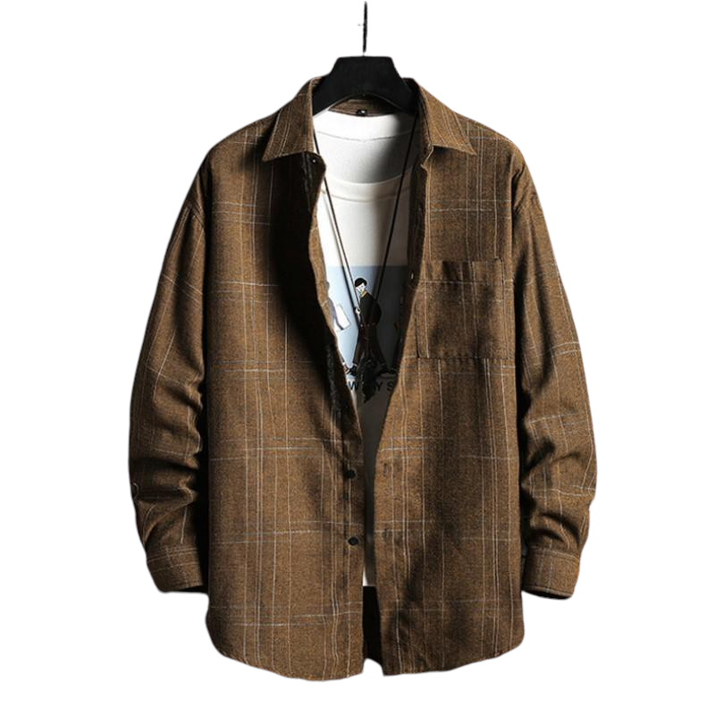 Random Plaid Button Up Shirt