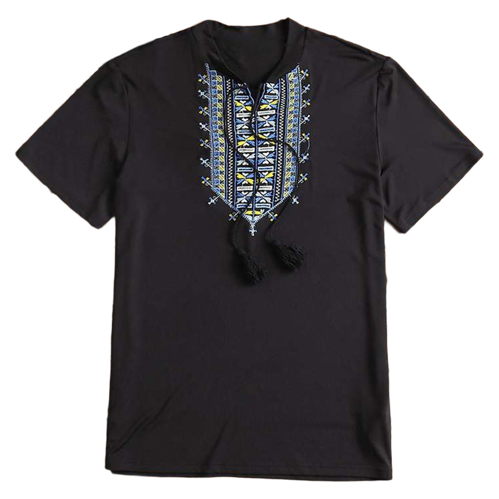 Printed Linen Blend Shirt