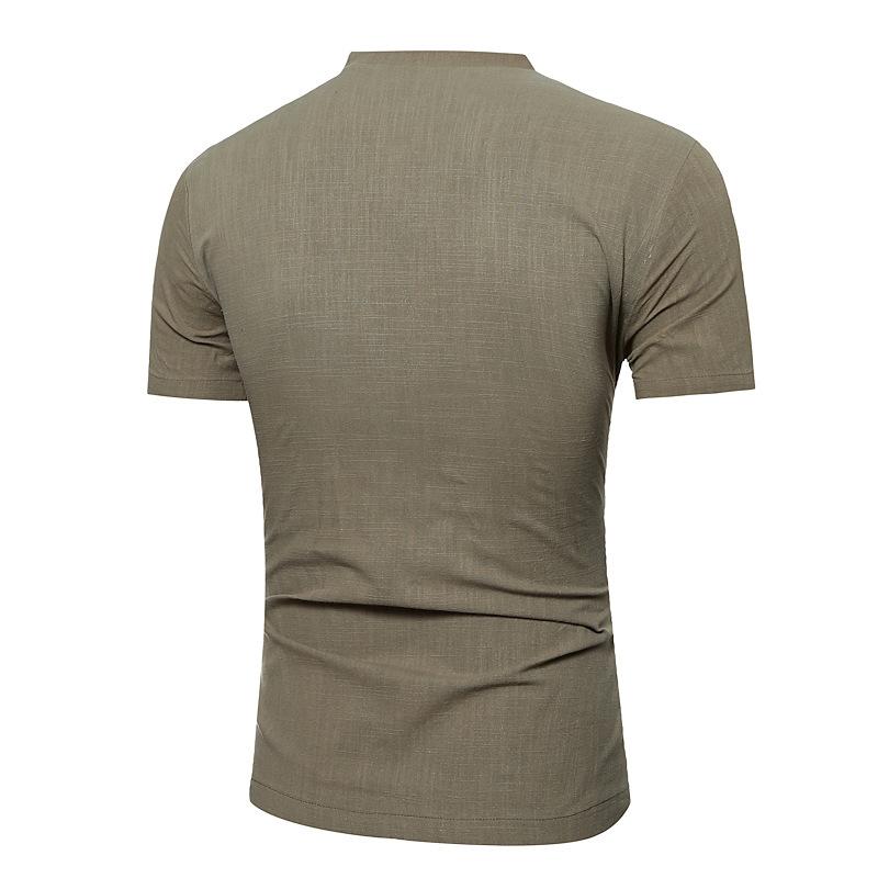 Casual Buttoned T-Shirt