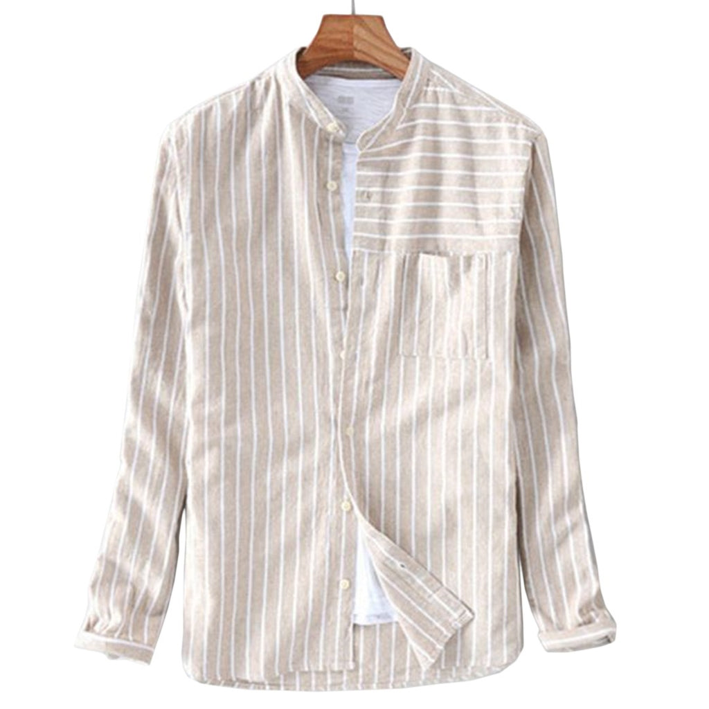 Mike Striped Button-Down Shirt