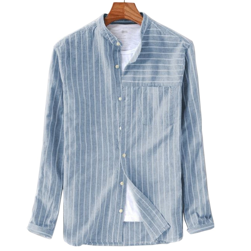 Mike Striped Button-Down Shirt
