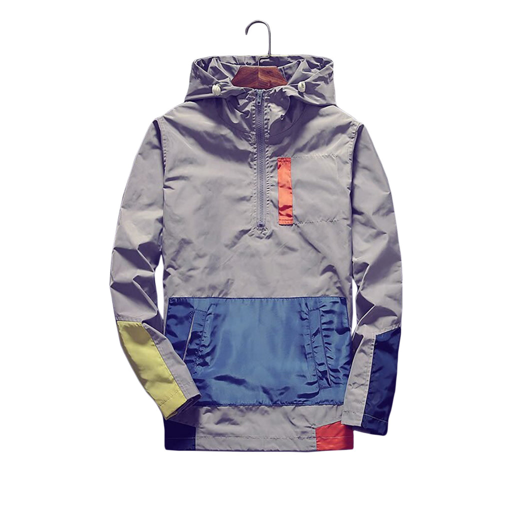 Hooded Windbreaker Jacket