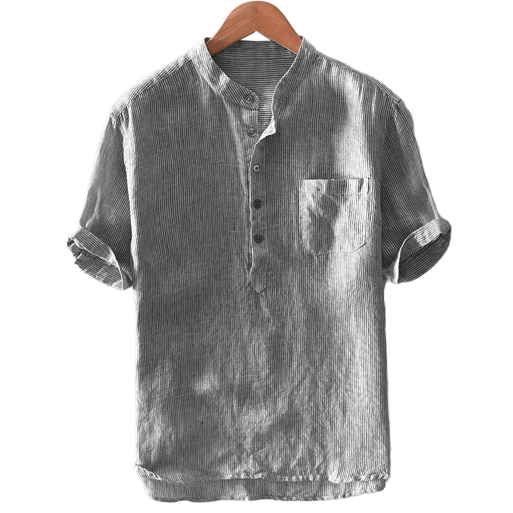 Cotton Linen Blend Shirt