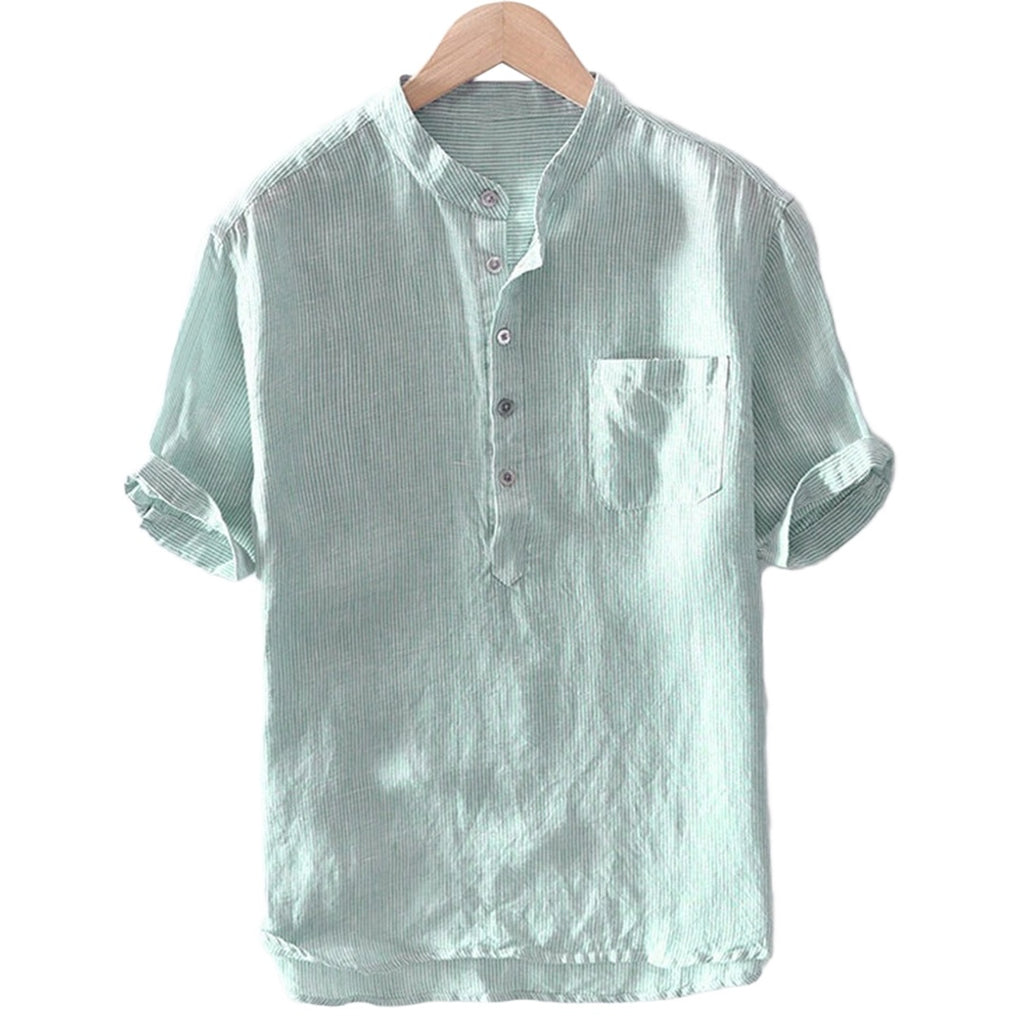 Cotton Linen Blend Shirt