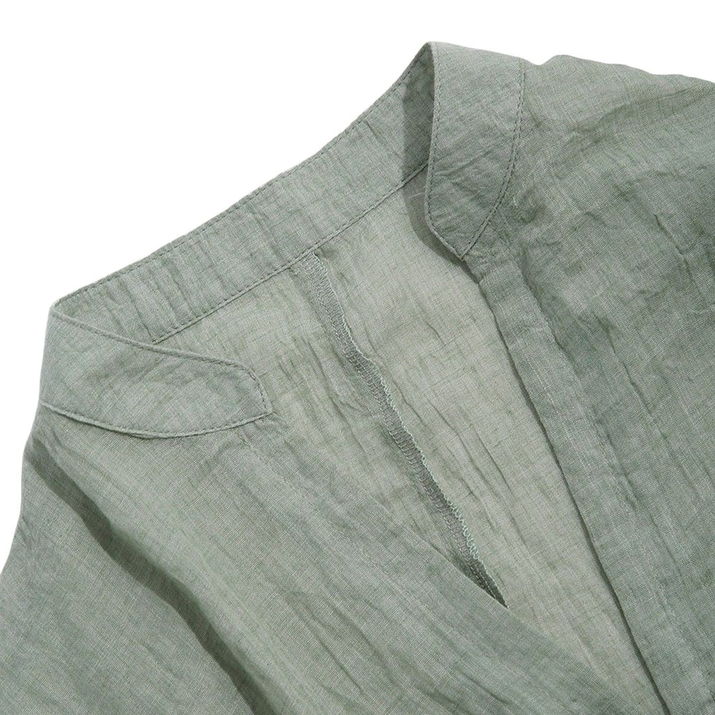 Breathable Loose Linen Blend Shirt