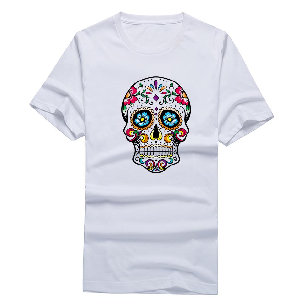 Floral Skull T-Shirt