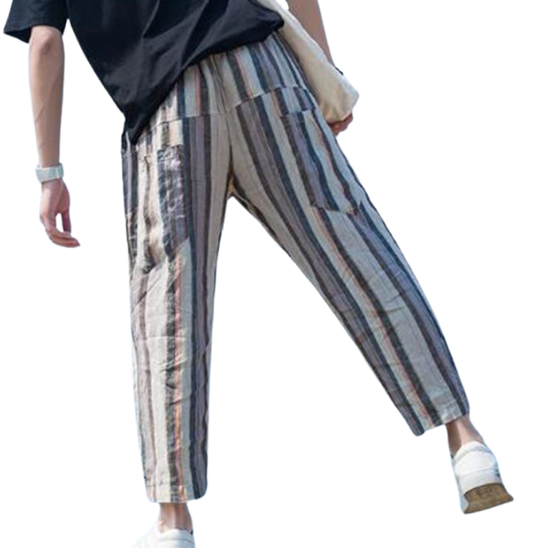 Striped Harem Pants
